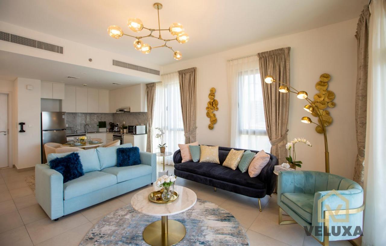 Veluxa - Luxury And Bright 1 Bedroom Apartment, Burj View! ドバイ エクステリア 写真